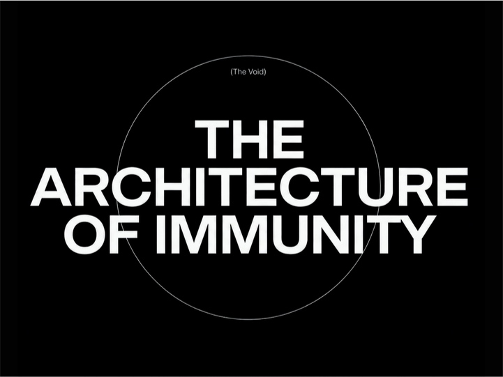 The Architecture of Immunity (The Void) graphic